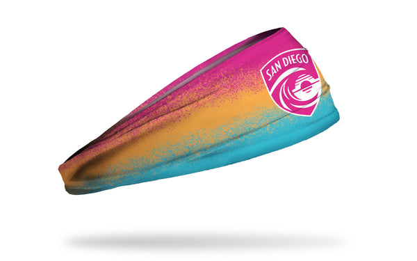 San Diego Wave FC Gradient Pink Crest Headband