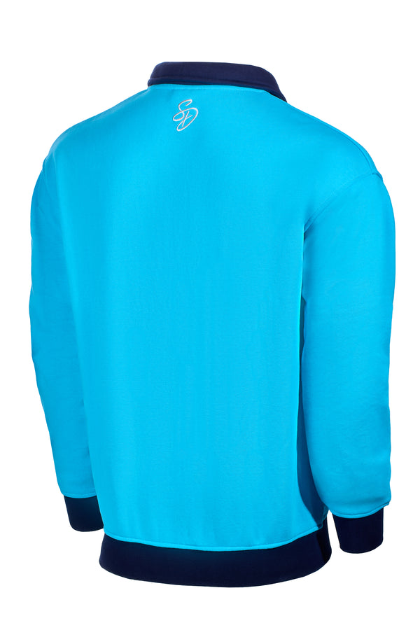 Unisex San Diego Wave FC Script Rugger Sweater