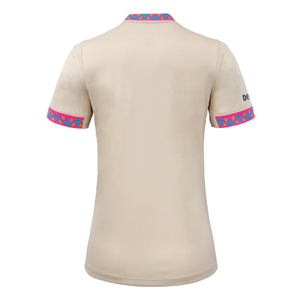 Back view of a blank Wave FC player jersey