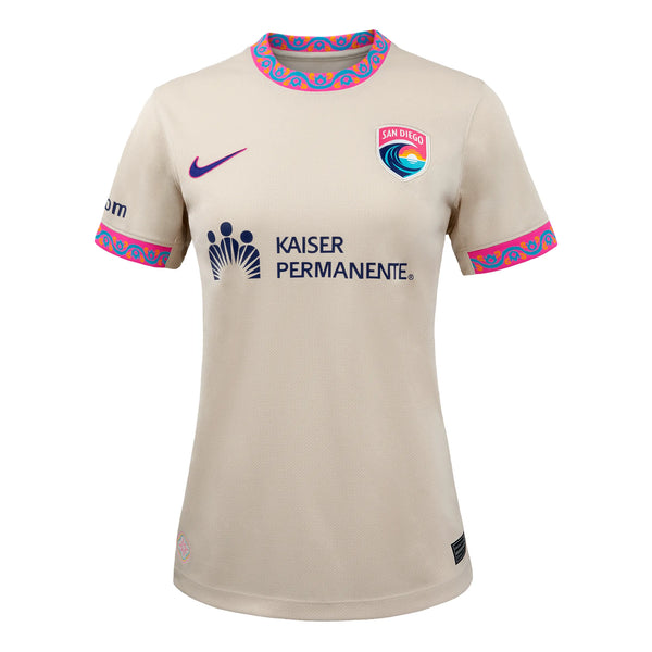 Front view of Balboa Park Jersey. San Deigo Wave jersey