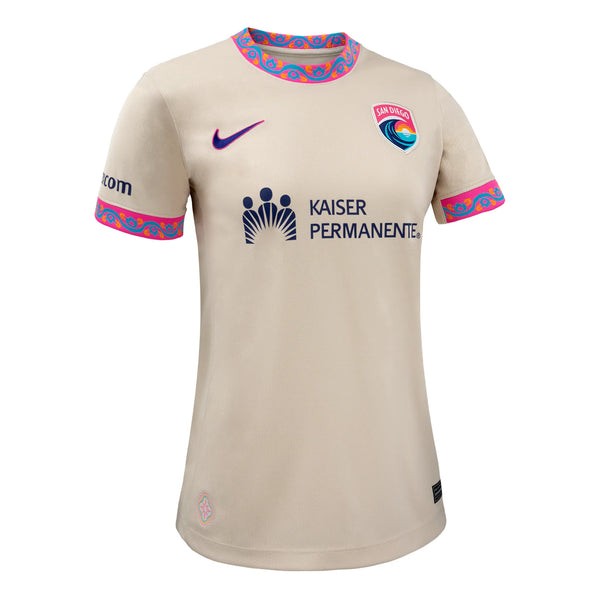 Side view of Wave jersey - Wave FC Balboa Park Kit