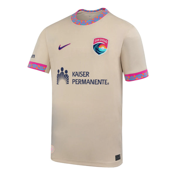 Side View of San Diego Wave Balboa park jersey