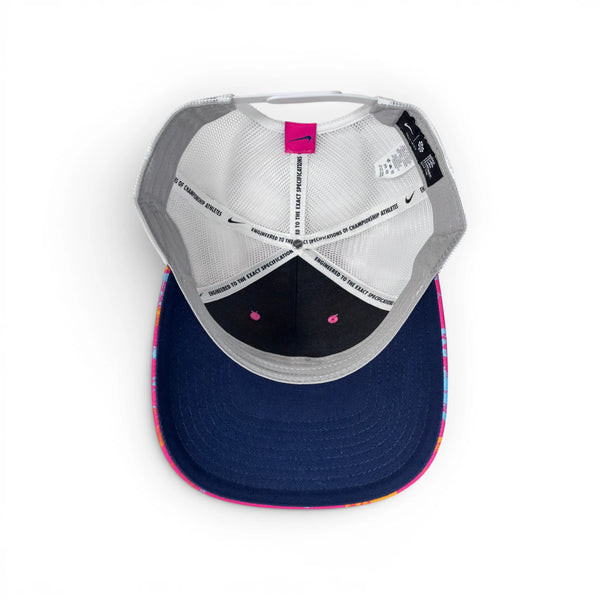 Nike San Diego Wave FC Full Print Woven Patch Crest Rise Trucker Hat