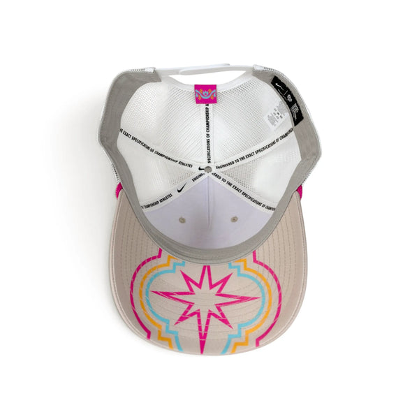 Nike San Diego Wave FC HD Print One Color Crest Rise Rope Trucker Hat