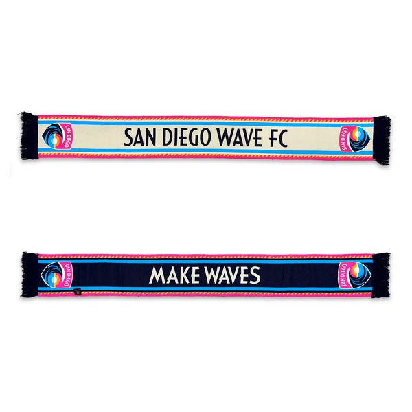 San Diego Wave FC Wave Stripes HD Woven Scarf