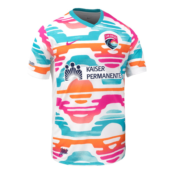 Men's Nike San Diego Wave FC Del Sol 2025 Replica Jersey