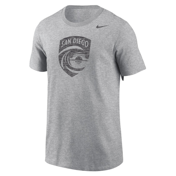 Men's Nike San Diego Wave FC Tonal Vintage Tri-Blend Short Sleeve Tee