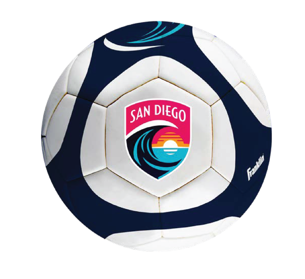 San Diego Wave FC Crest Navy Wave Mini Ball