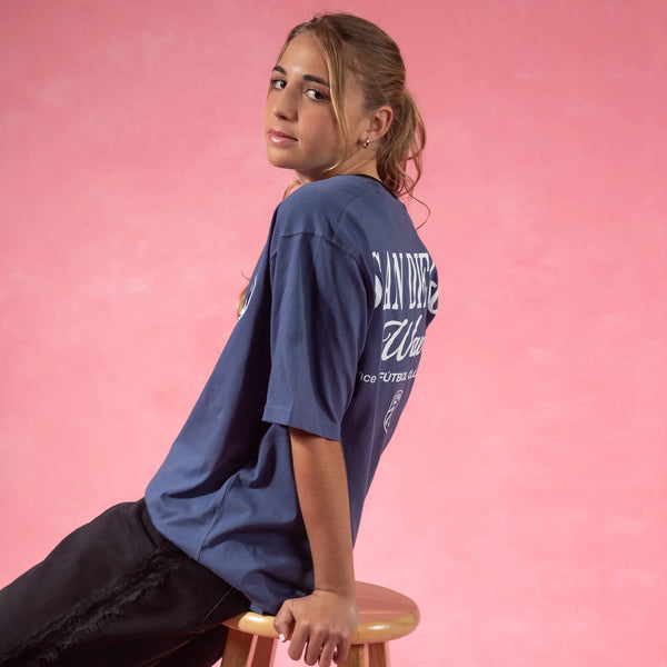 Unisex San Diego Wave FC Yamas Duke Short Sleeve Tee