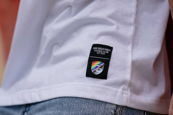 Unisex San Diego Wave FC 2023 Pride Short Sleeve Tee