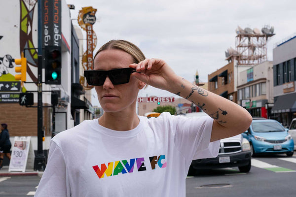 Unisex San Diego Wave FC 2023 Pride Short Sleeve Tee